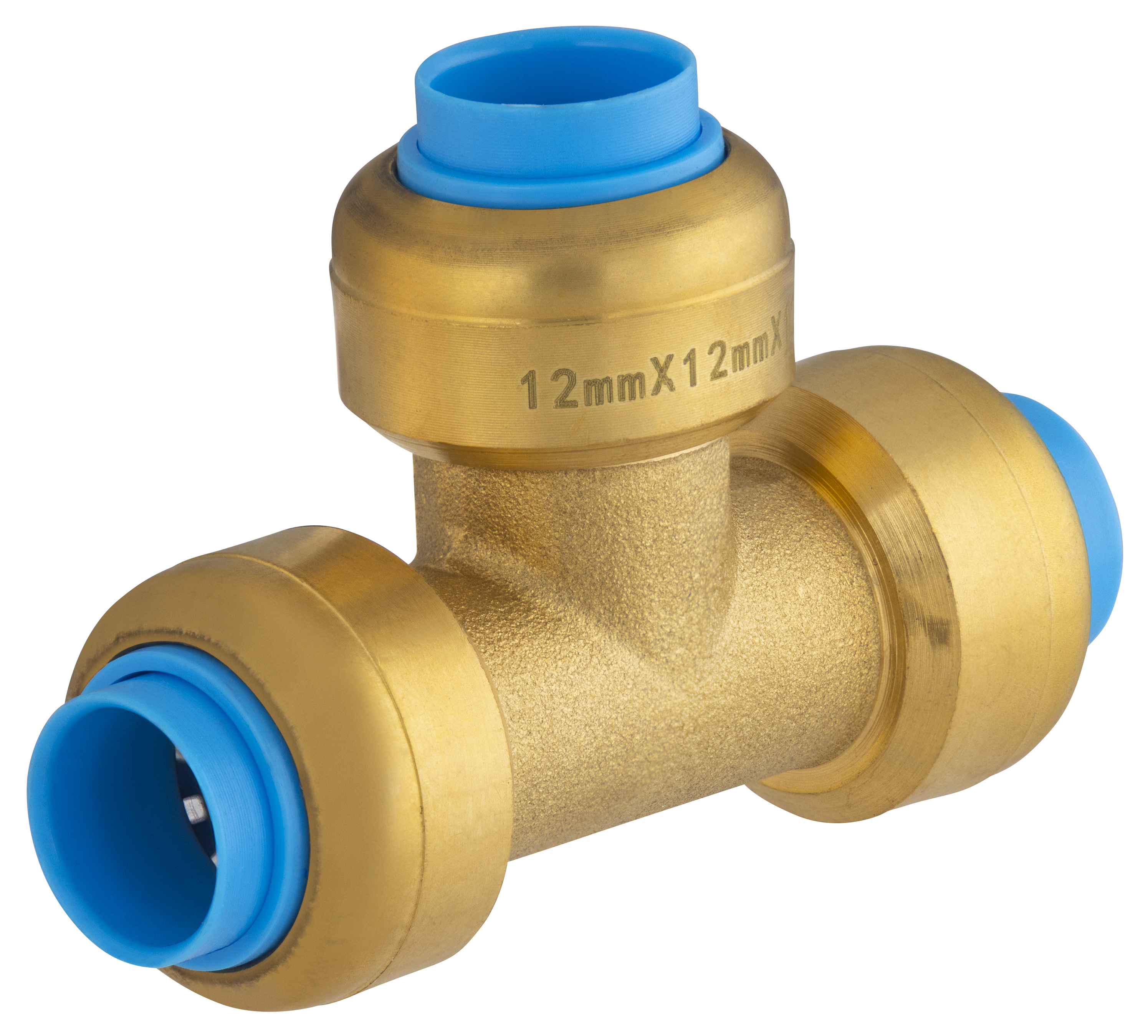Conector automático universal en t ø12 tout push