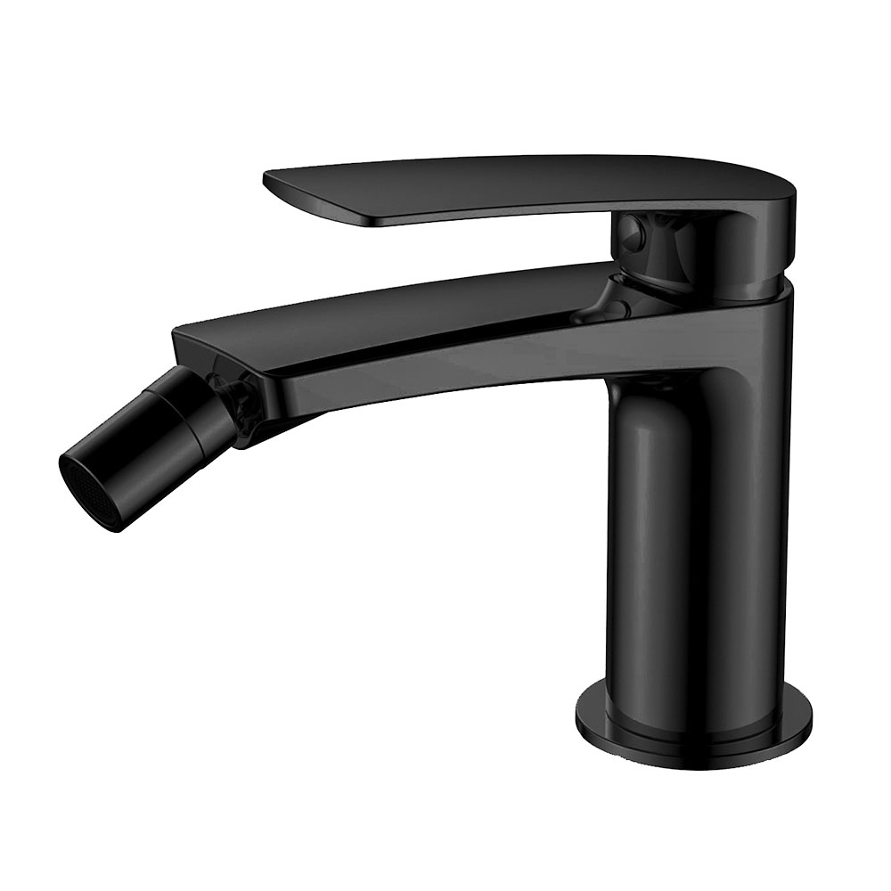Kibath grifo bidet monomando dak acabado negro mate fabricado en latón