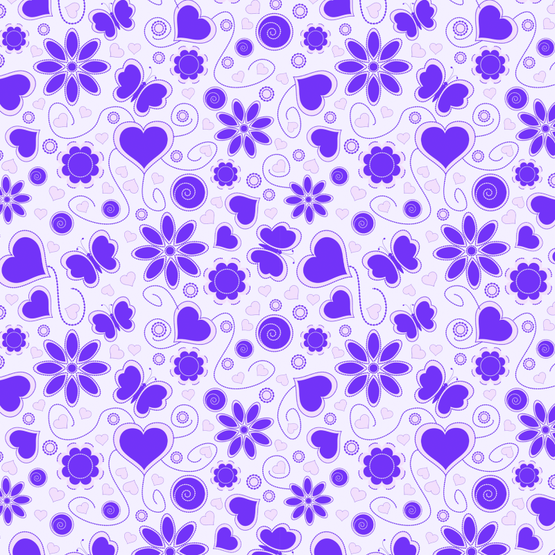 Papel pintado floral morado 58cm ancho por 350cm alto
