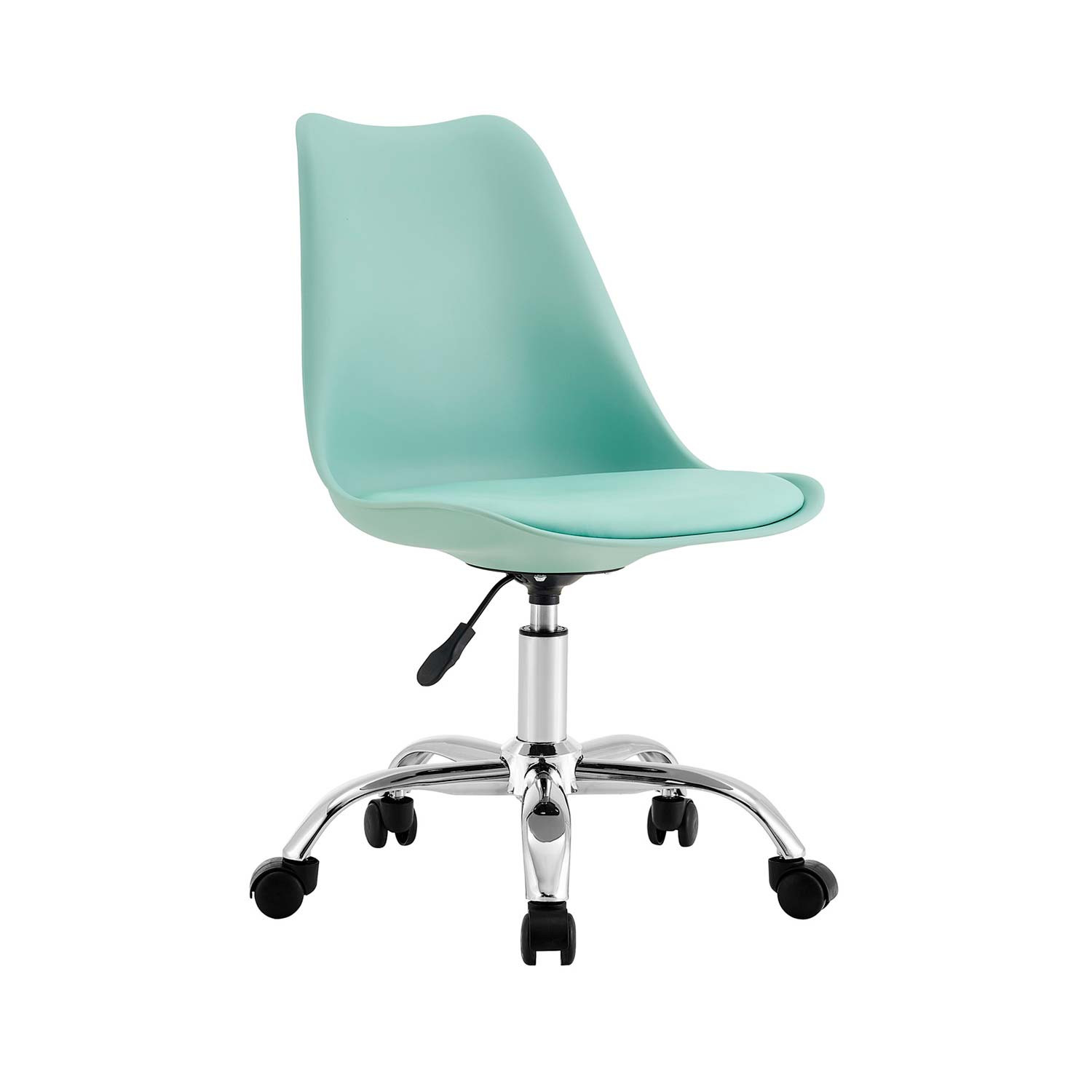 Silla de escritorio con ruedas eyre 97x47x58cm Thinia Home