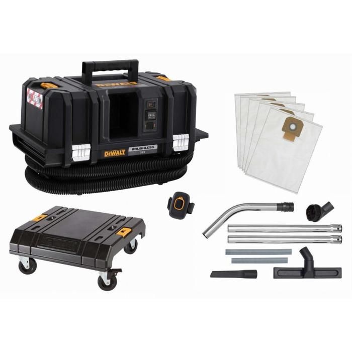 Aspiradora tstak xr flexvolt 54v sin escobillas agua y polvo clase m + acce