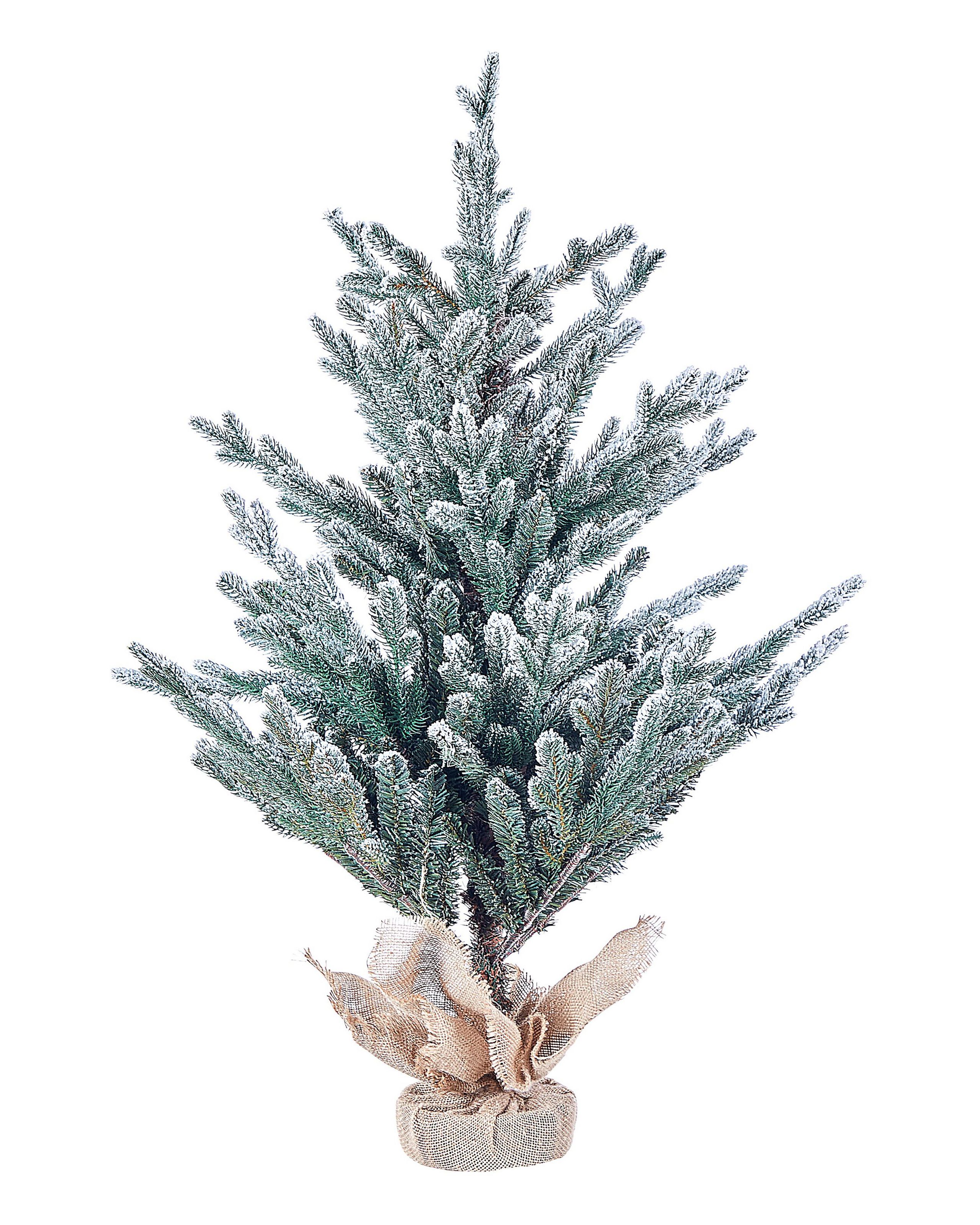Árbol de navidad nevado ringrose 90 cm verde