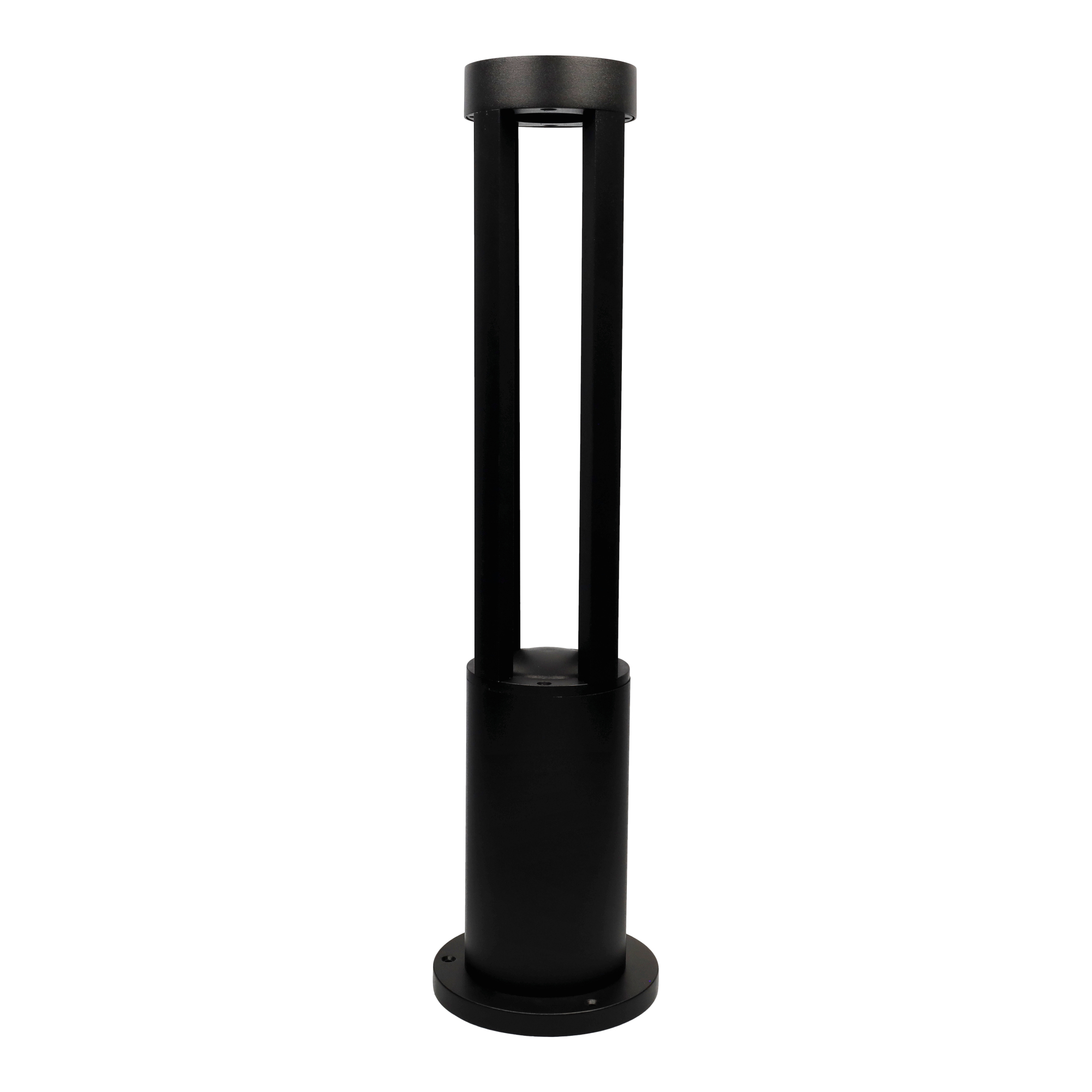 Baliza exterior superficie redonda 108x600mm, 220v, 11w, 3000k, ip65