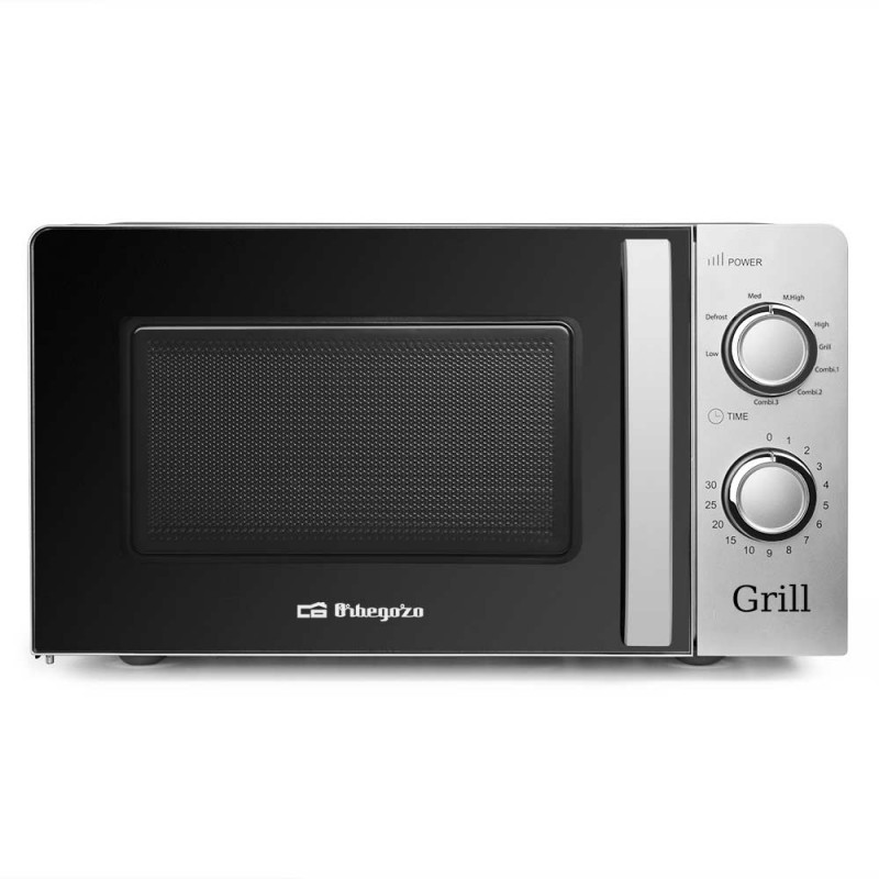 Microondas orbegozo mig2138 plata grill 20l