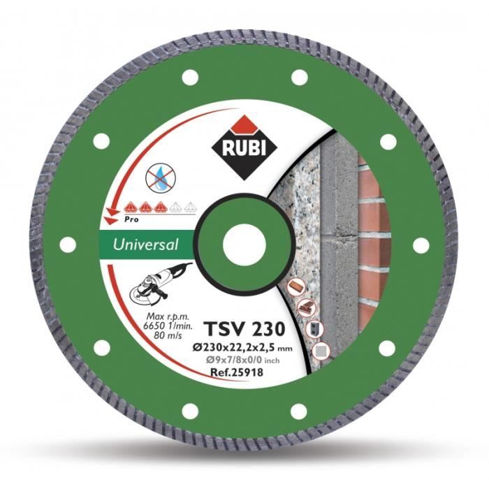Disco diamantado tsv pro ø230 x 2 x 22,2