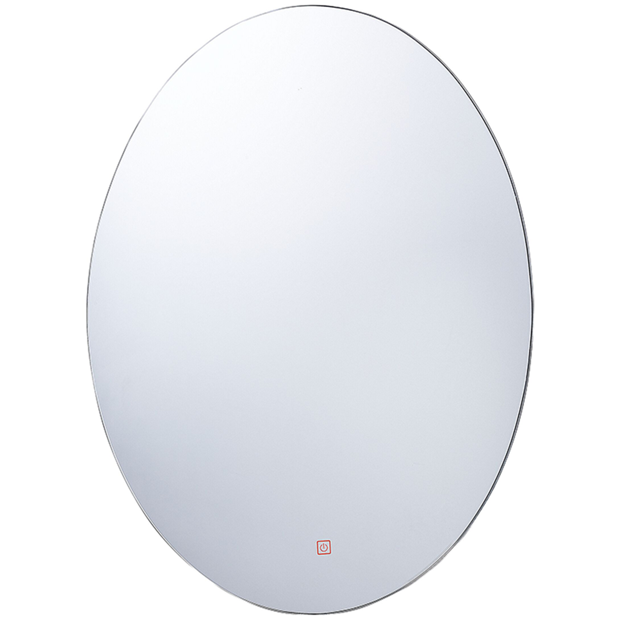 Espejo de baño LED mazille 60 cm 80 cm plateado