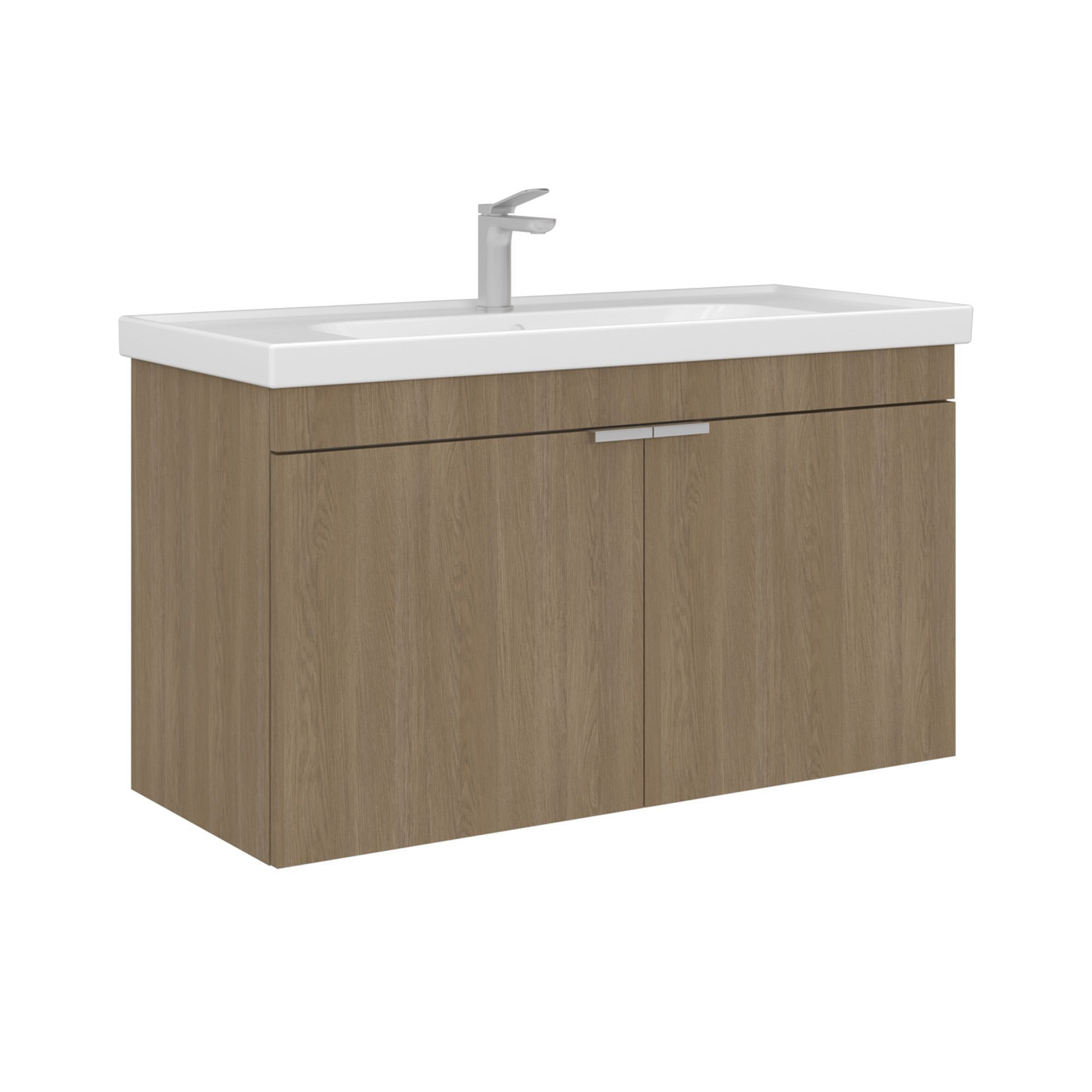 Mueble para lavabo <<desna 100>> - 100 x 45 x 58 cm - roble sonomo