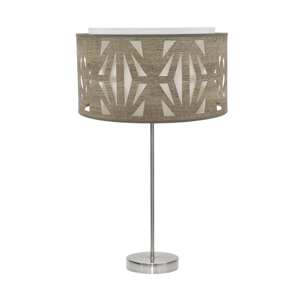 Katerina table lamp 1xe27 grey