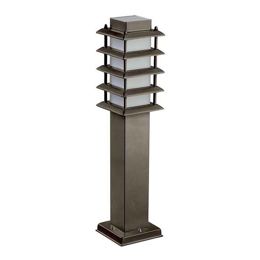 Baliza IP55 modelo Siljan E27 Marrón FORLIGHT