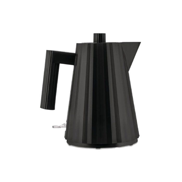 Hervidor - alessi - plisado - 1 litro - negro - sin cable