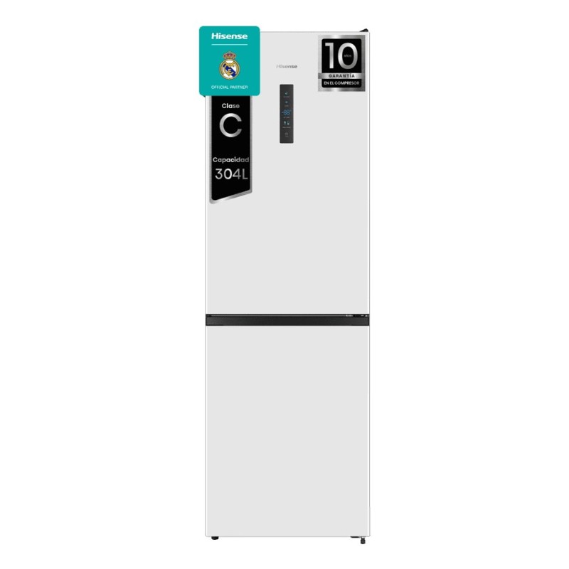 Frigorífico combi Hisense rb390n4bwc 304 l 2 puertas color blanco