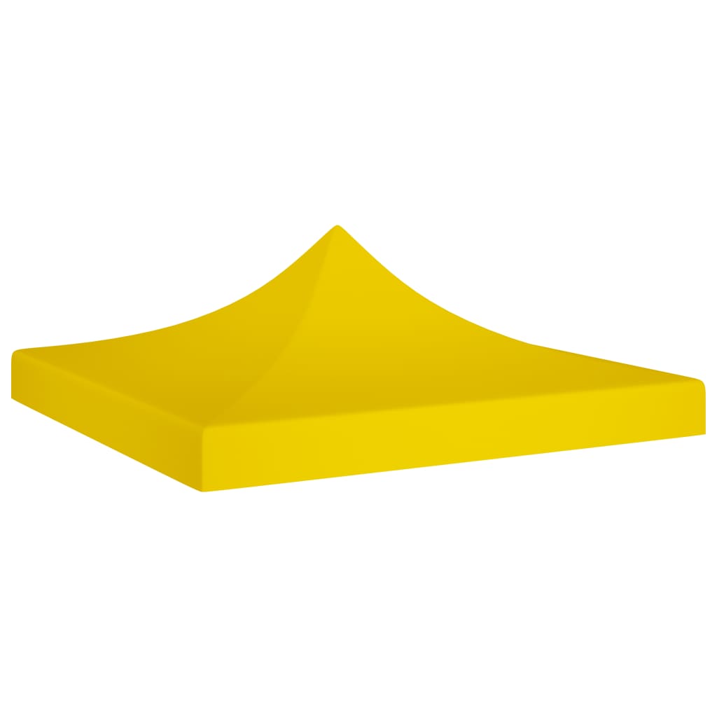 vidaXL techo de carpa para celebraciones amarillo 2x2 m 270 g/m²