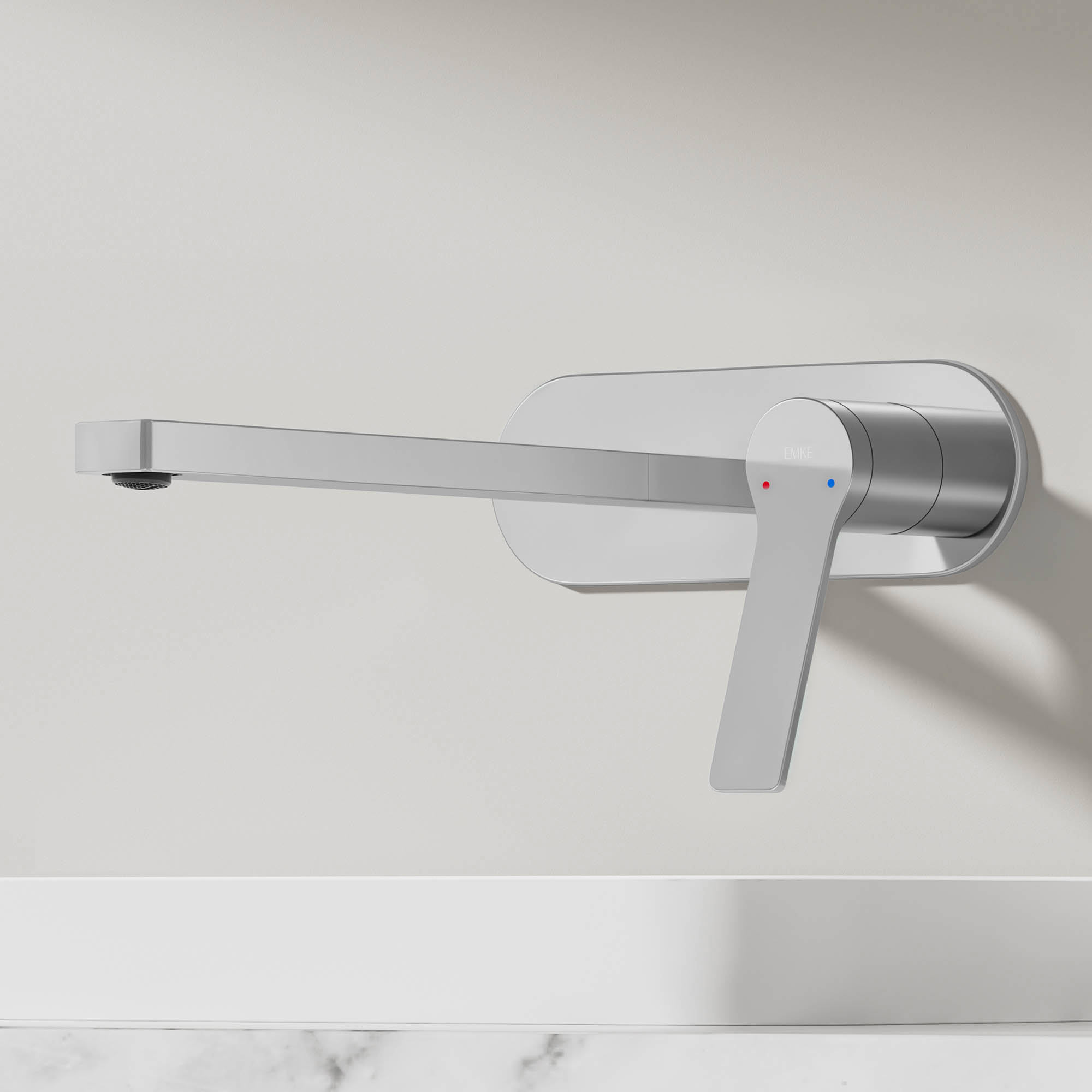 Emke grifo monomando para lavabo cromado 288 × 210 × 70 mm