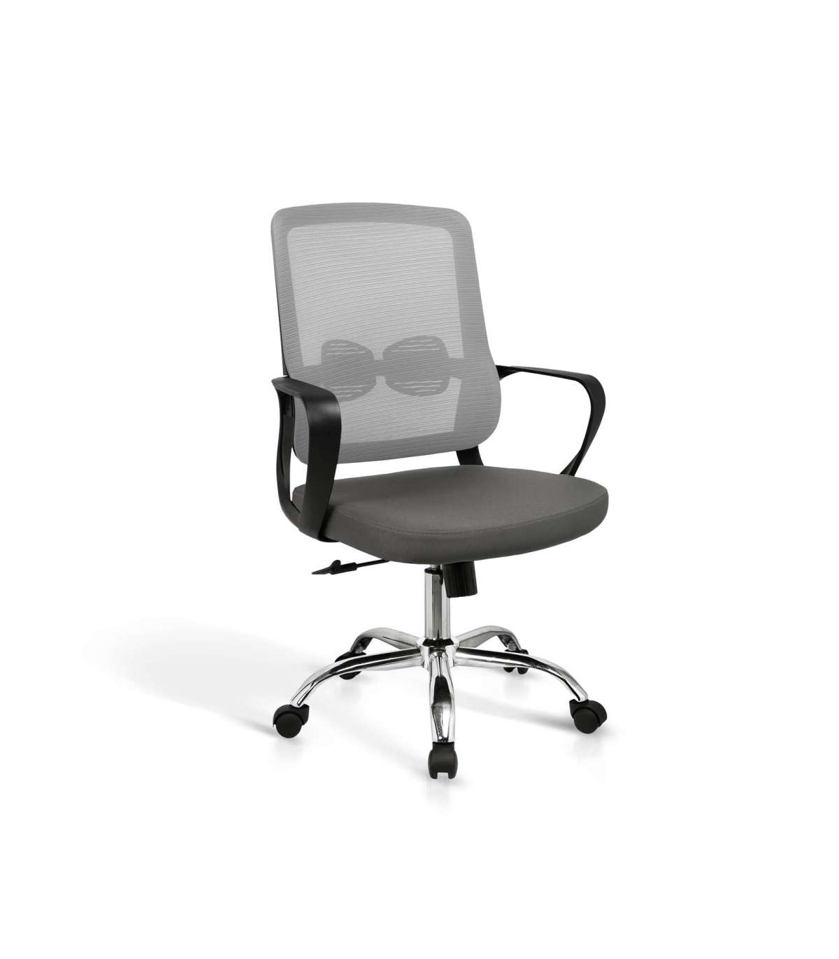 Silla de despacho giratoria elevable con diseño ergonómico