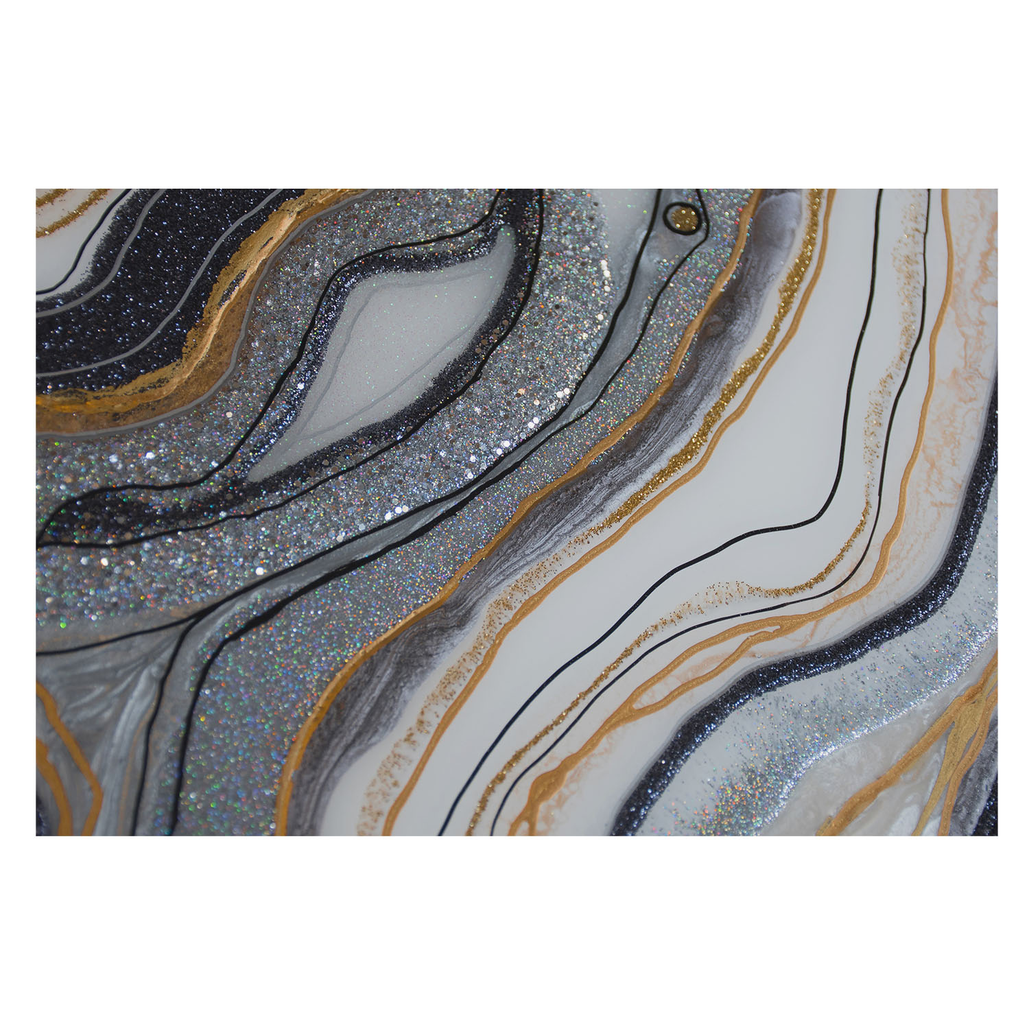 Papel pintado tejido no tejido 250x250 olas de piedra tulup