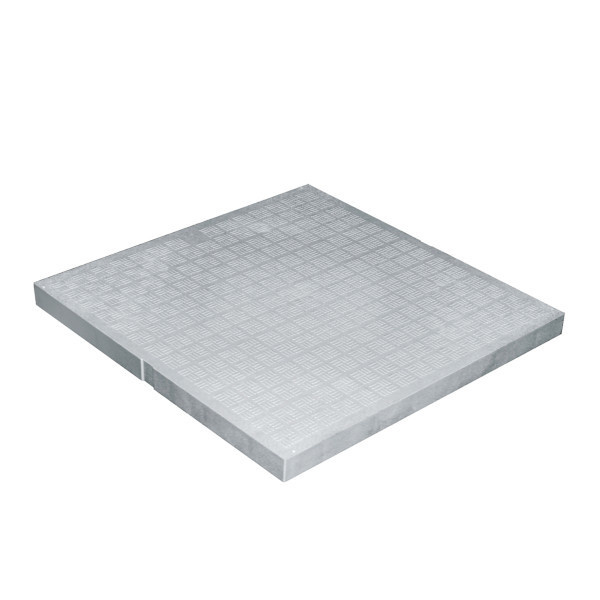 Tapa arqueta peatonal de pvc 55 x 55 cm