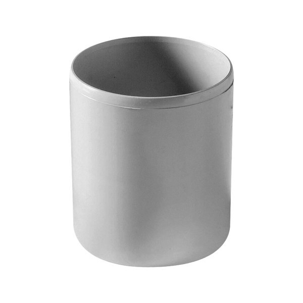 Manguito pvc para bajante 80 mm gris