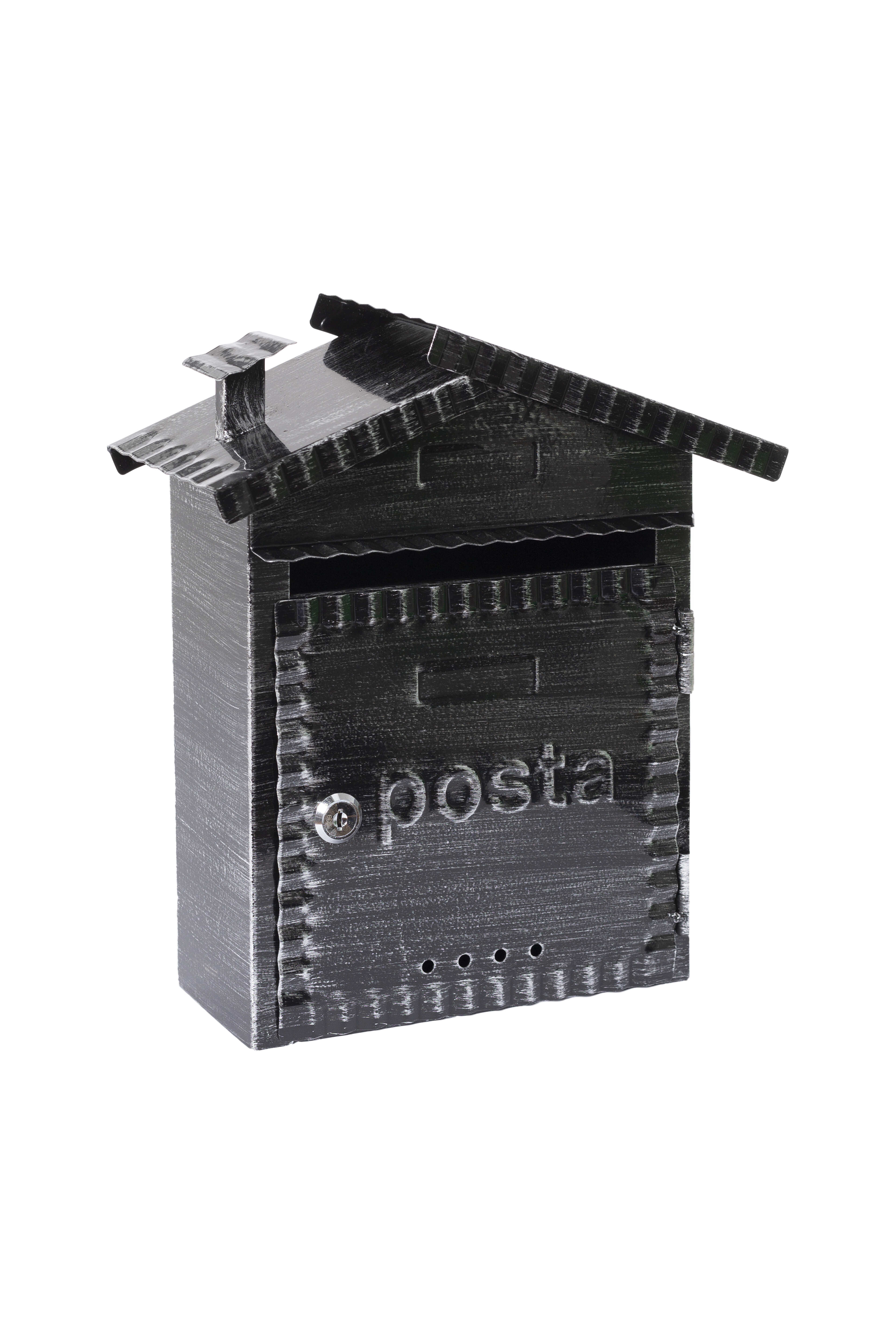 Arregui rustica d-2202 buzón exterior vintage metálico, rústico, decorativo