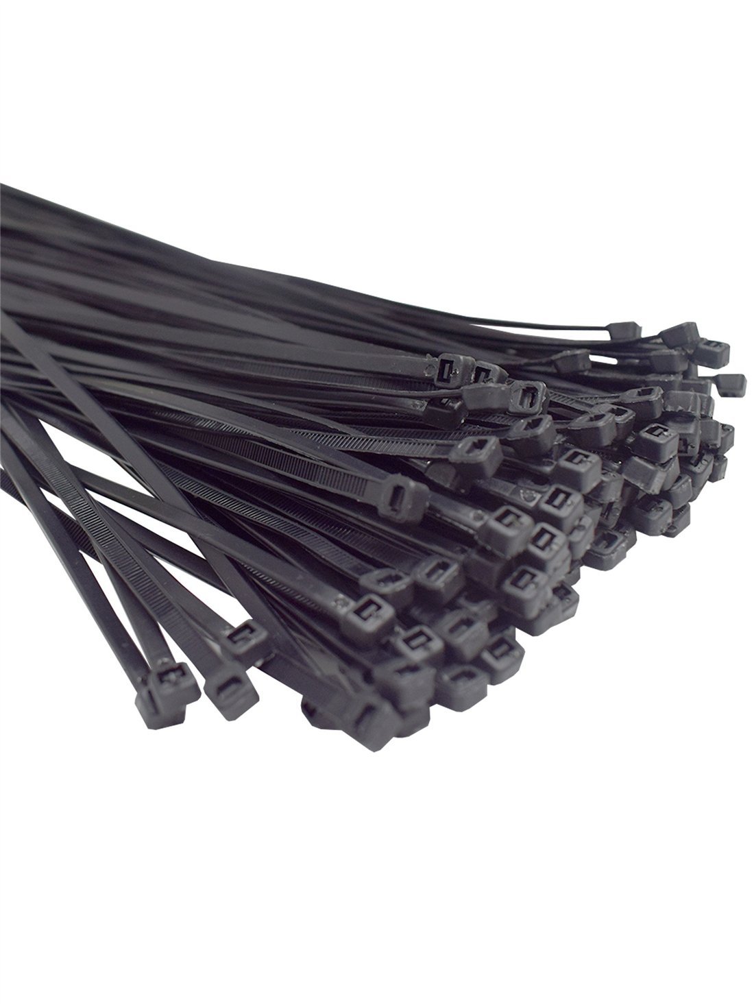 Jardin202 - bolsa de 100 uds bridas nylon 2,5x200mm color negro