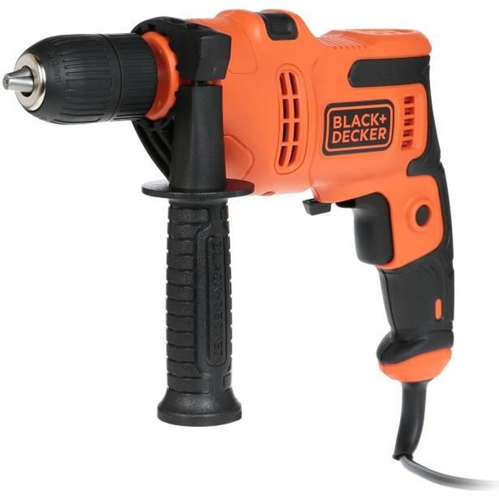 Taladro percutor black & decker - 500 watts - beh200-qs