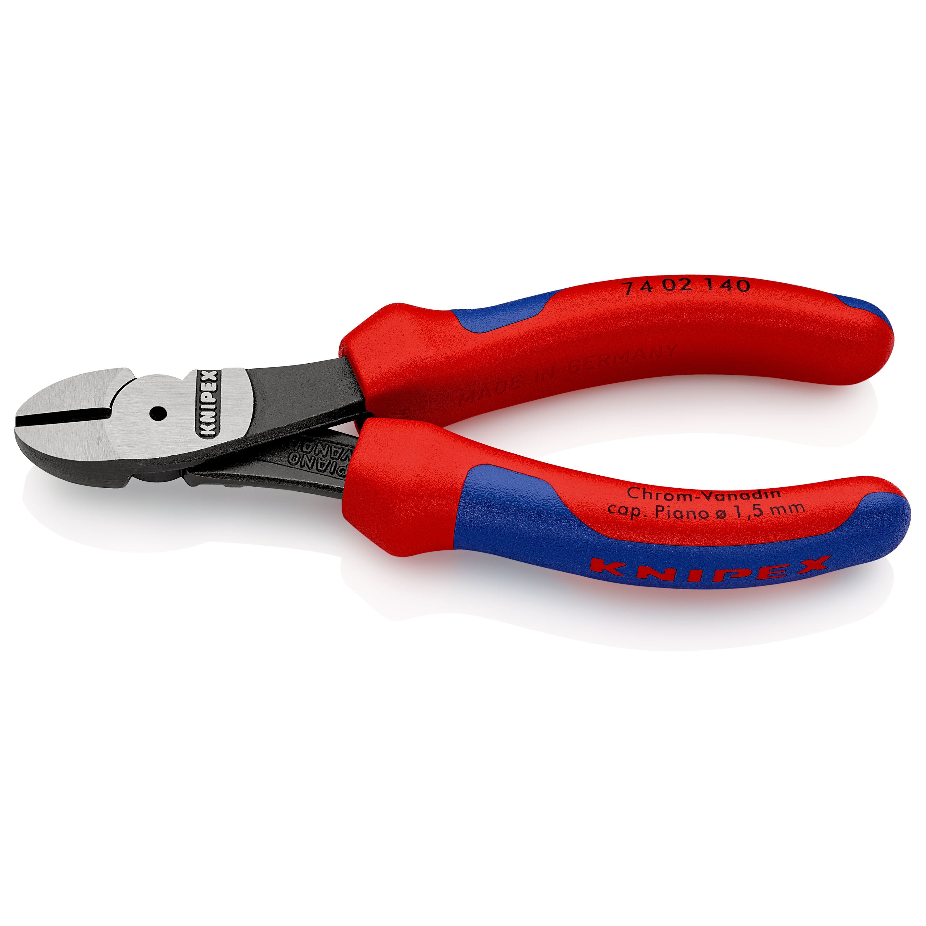 Alicate corte diagonal knipex 140mm extra fuerte