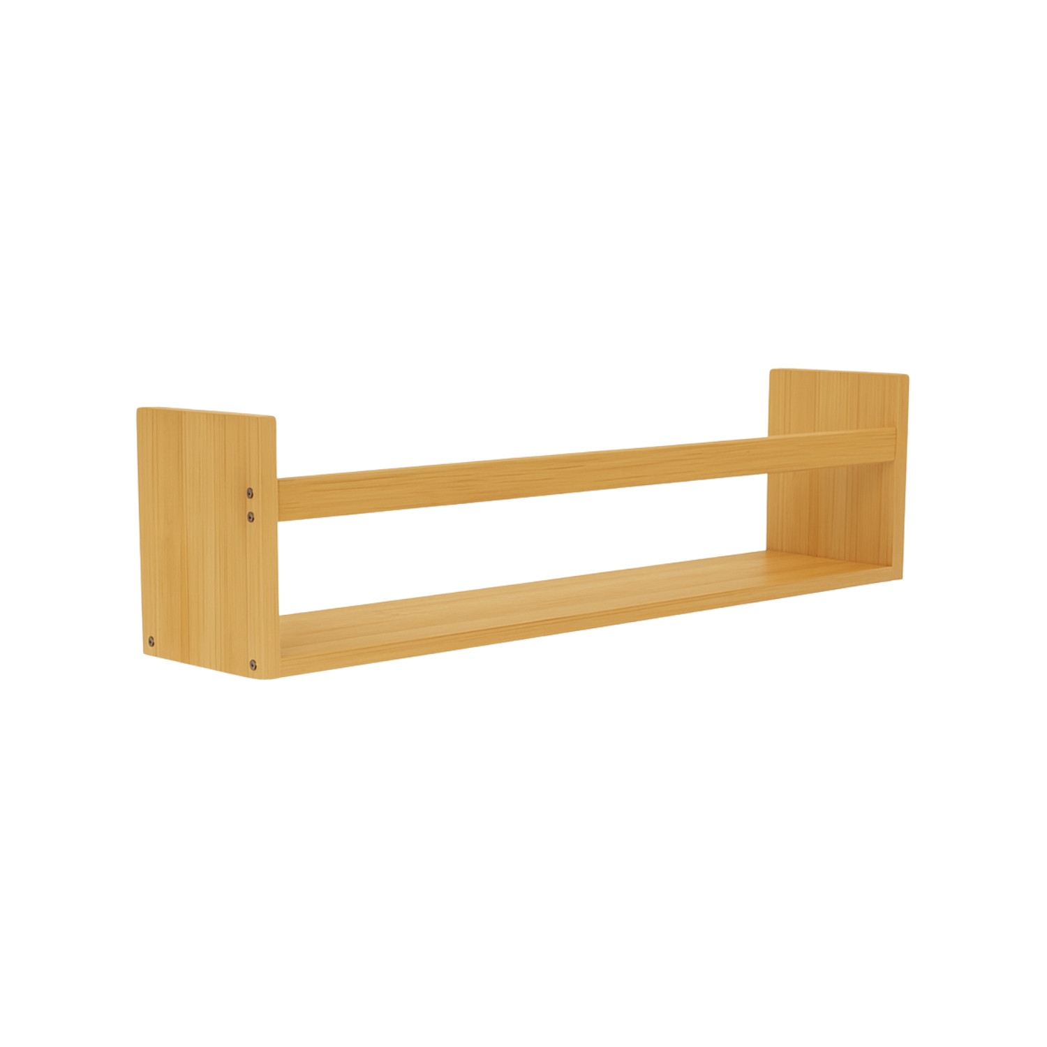 Estante de pared en bambú canoply 14x57x10cm Thinia Home