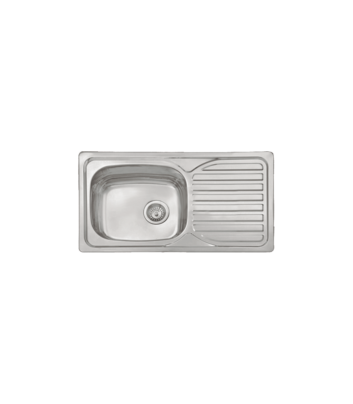 Fregadero con escurridor integrado para cocina moderna
