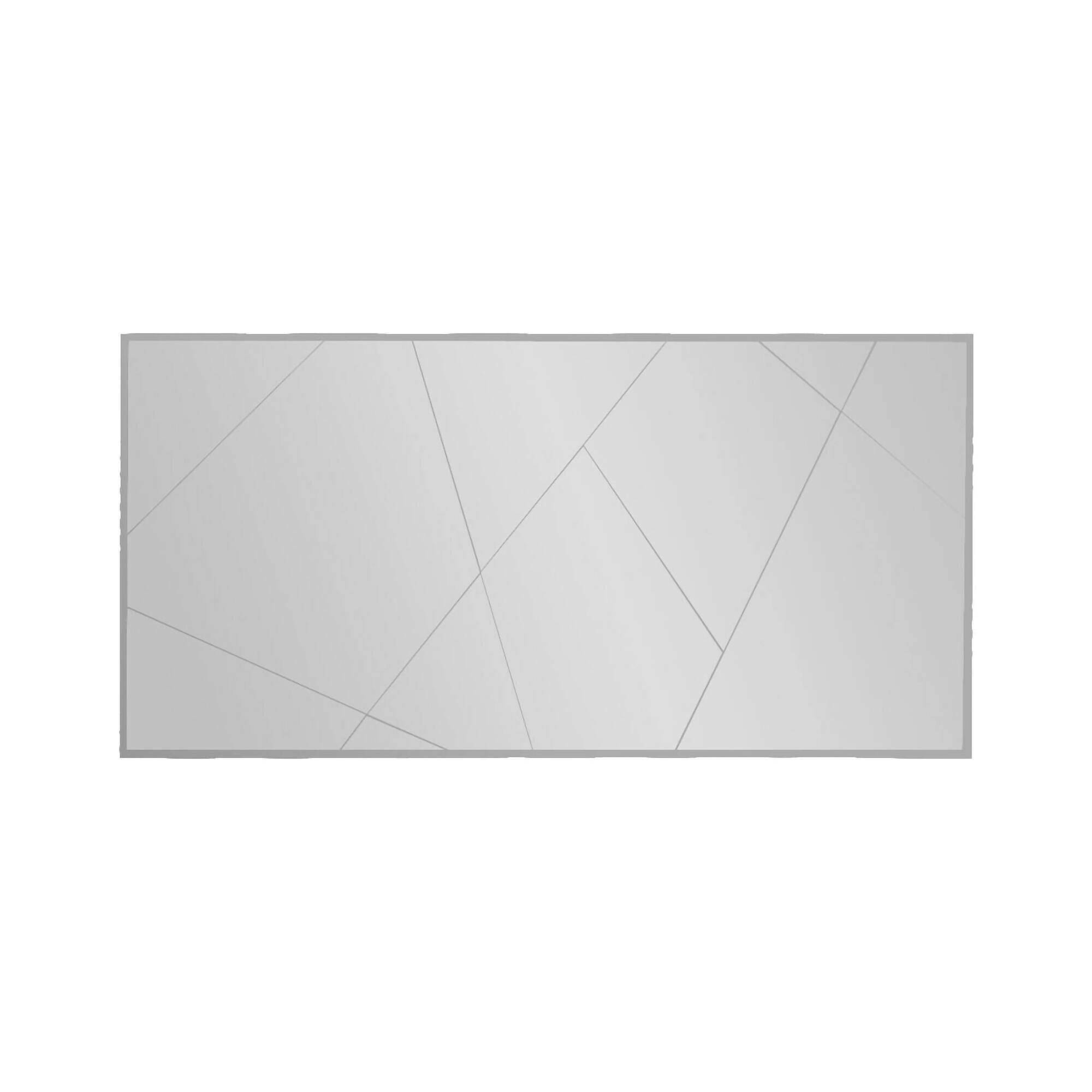 Espejo cessalto, en madera laminada blanca 120x60h cm