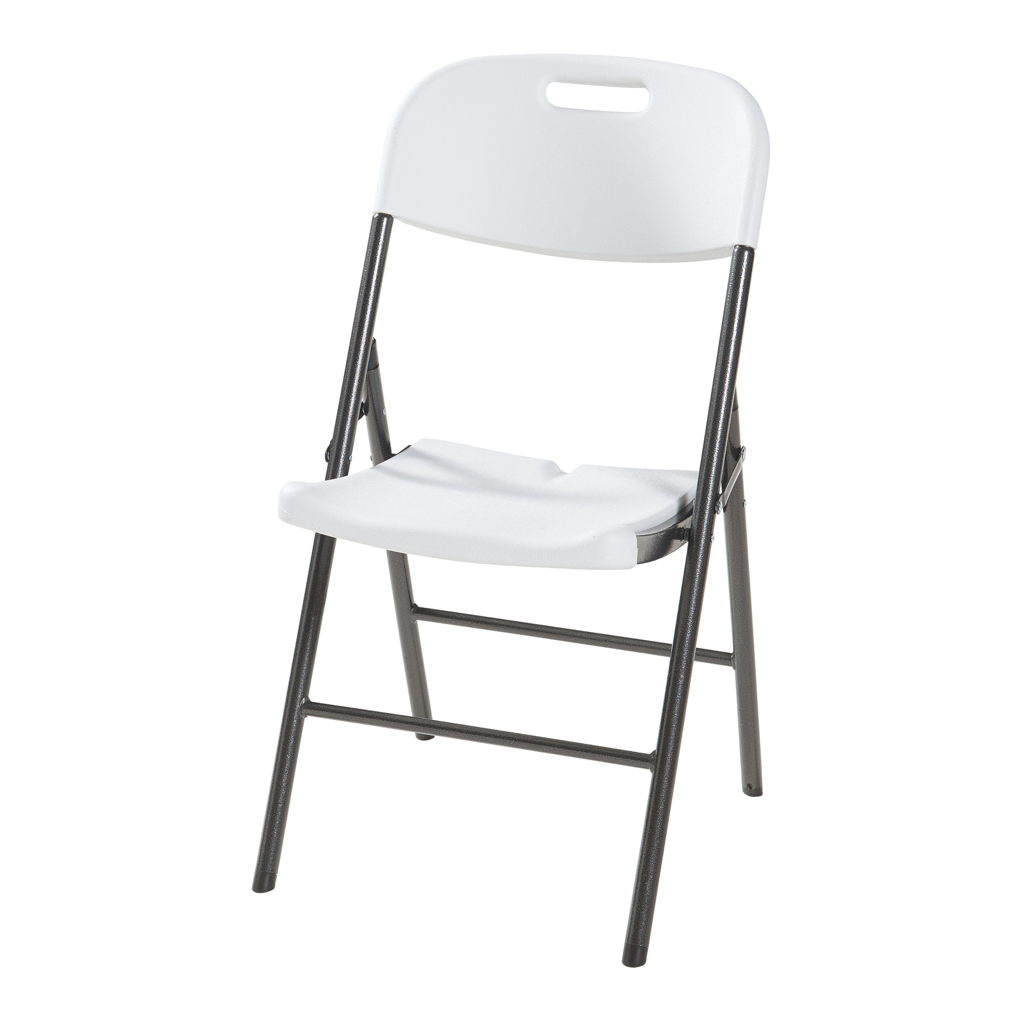Set de 4 sillas plegables ljusnarsberg metal/plástico 87x46x53cm - blanco