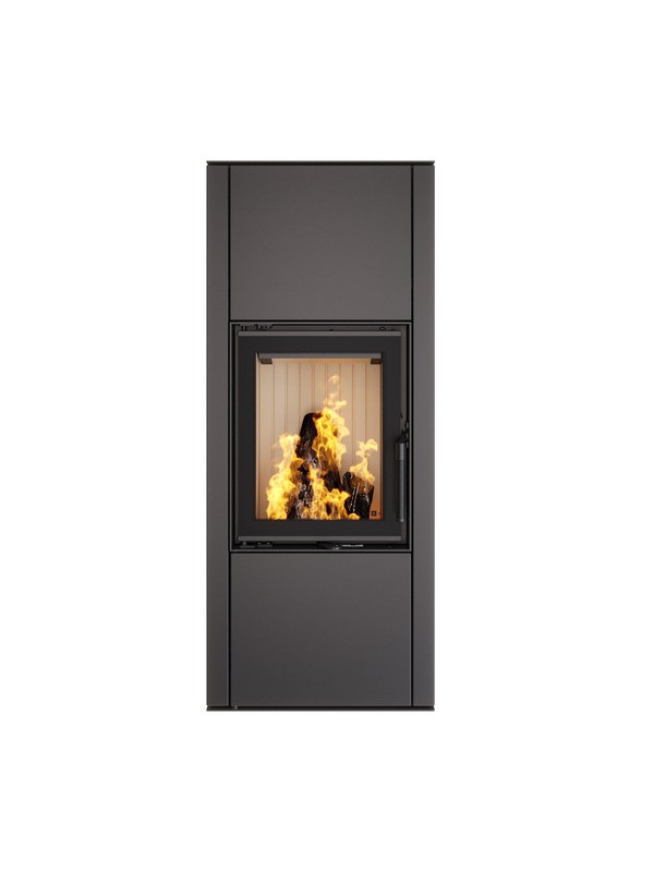 Estufa-chimenea de leña - vatra l 40x50 eco