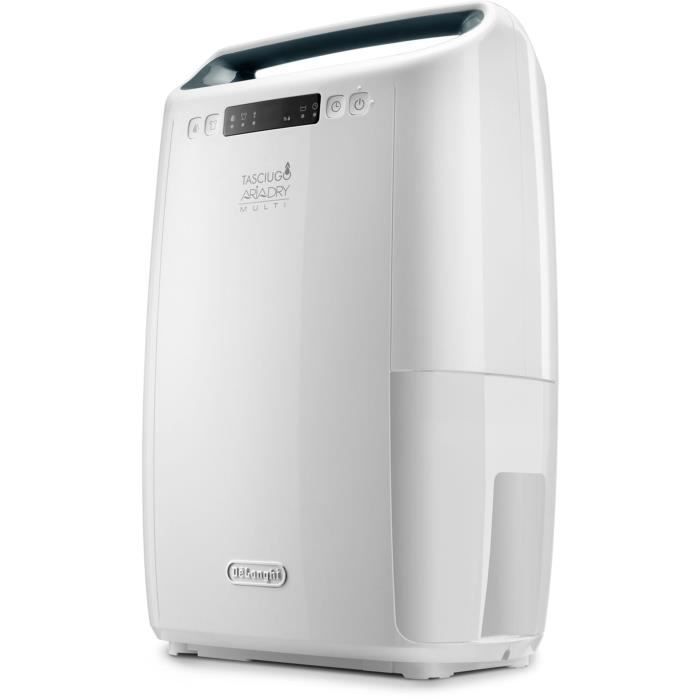 Deshumidificador delonghi - dexd216rf - función lavandería - caudal de aire