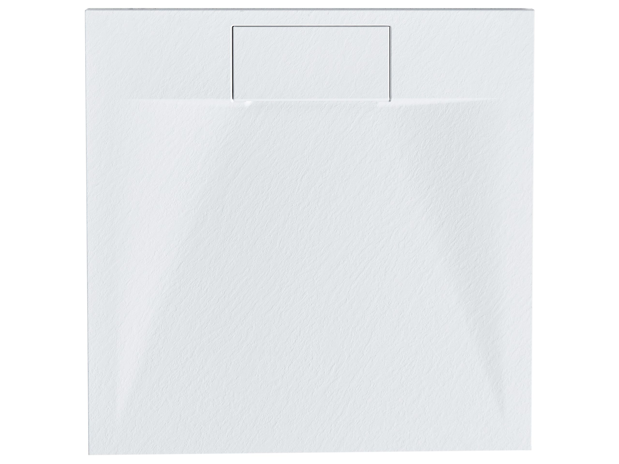 Plato de ducha azzurro 80 x 80 x 3 cm blanco
