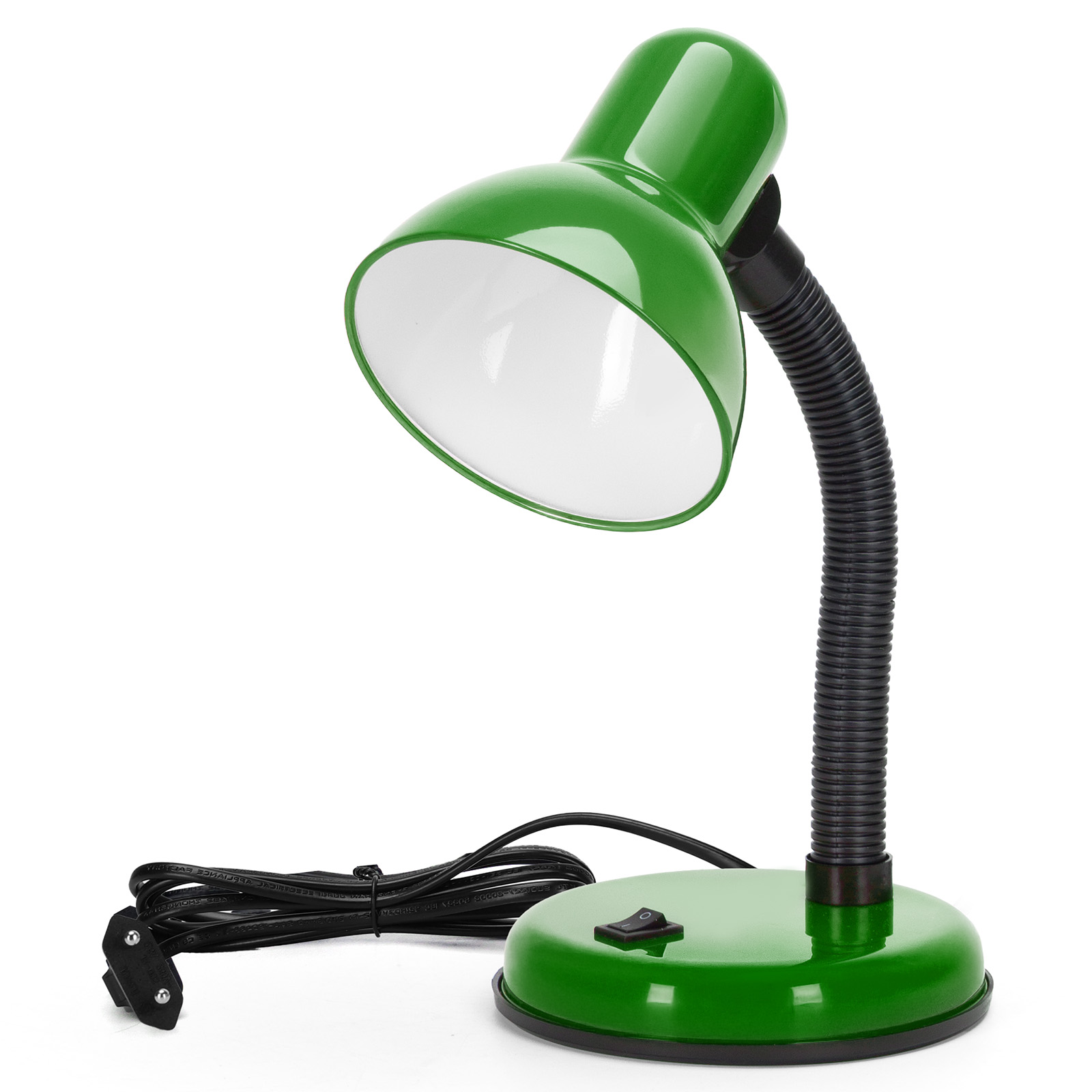 Aigostar lámpara de escritorio retro E27, verde claro (sin bombilla)