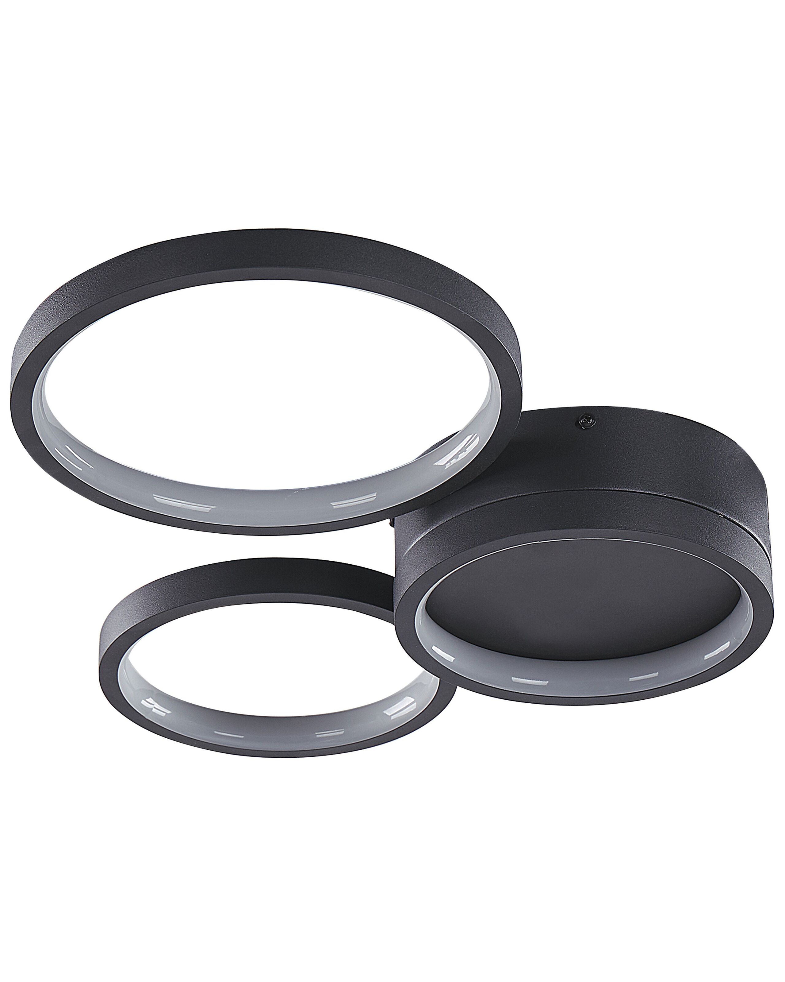 Lámpara LED de techo agnat metal negro