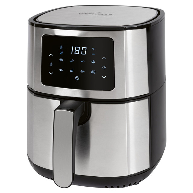 ProfiCook® Freidora de aire FR 1239 - 7 programas, acero inoxidable 1400W