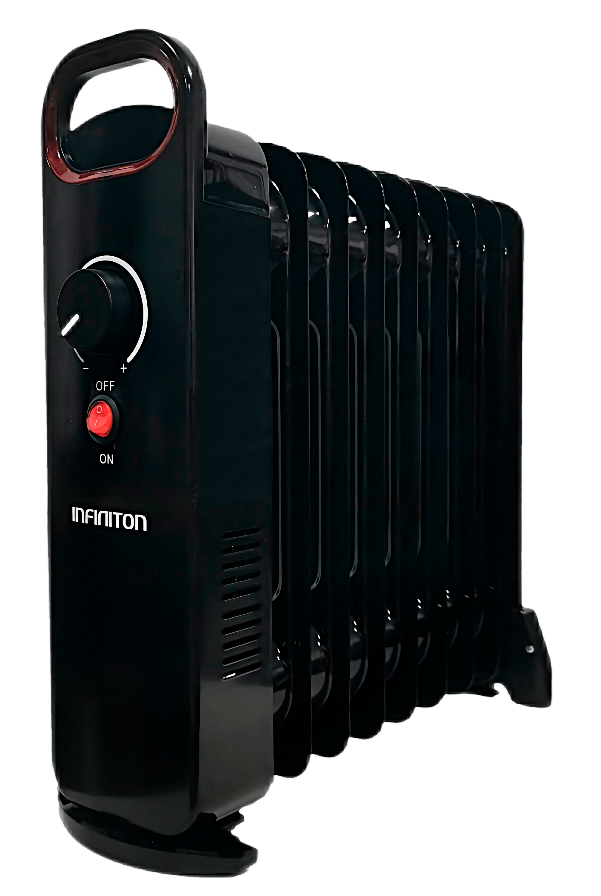 Radiador de aceite infiniton horm-n10, 3 niveles de potencia 900 w