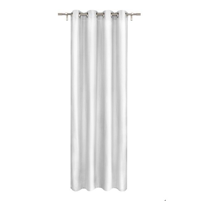 Easydeco para el planeta - cortina de lino natural 140 x 270 cm (ecru)