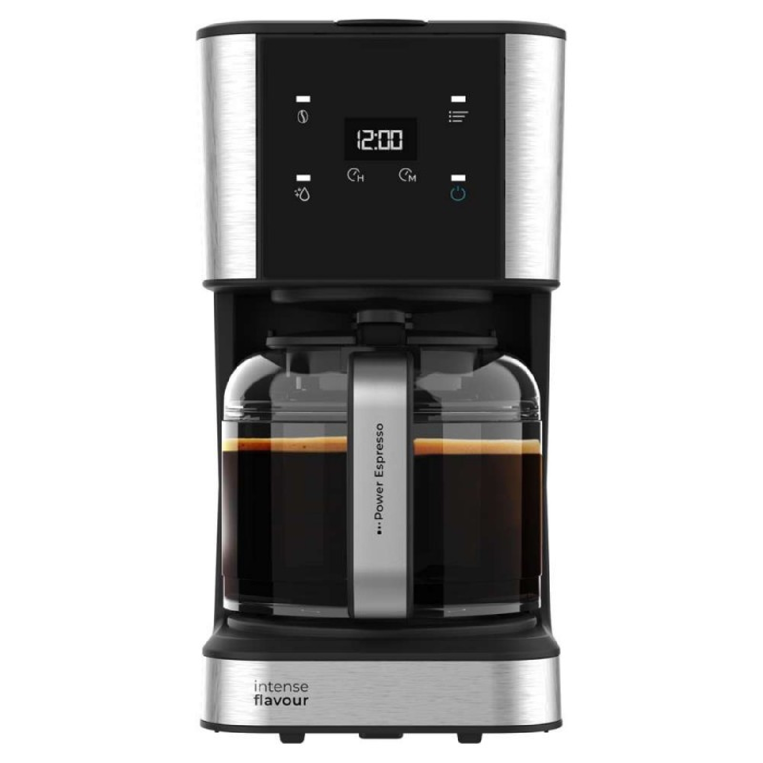 Cecotec cafetera de goteo coffee 66 drop & touch, potencia 950 w, 1.5 l, 12