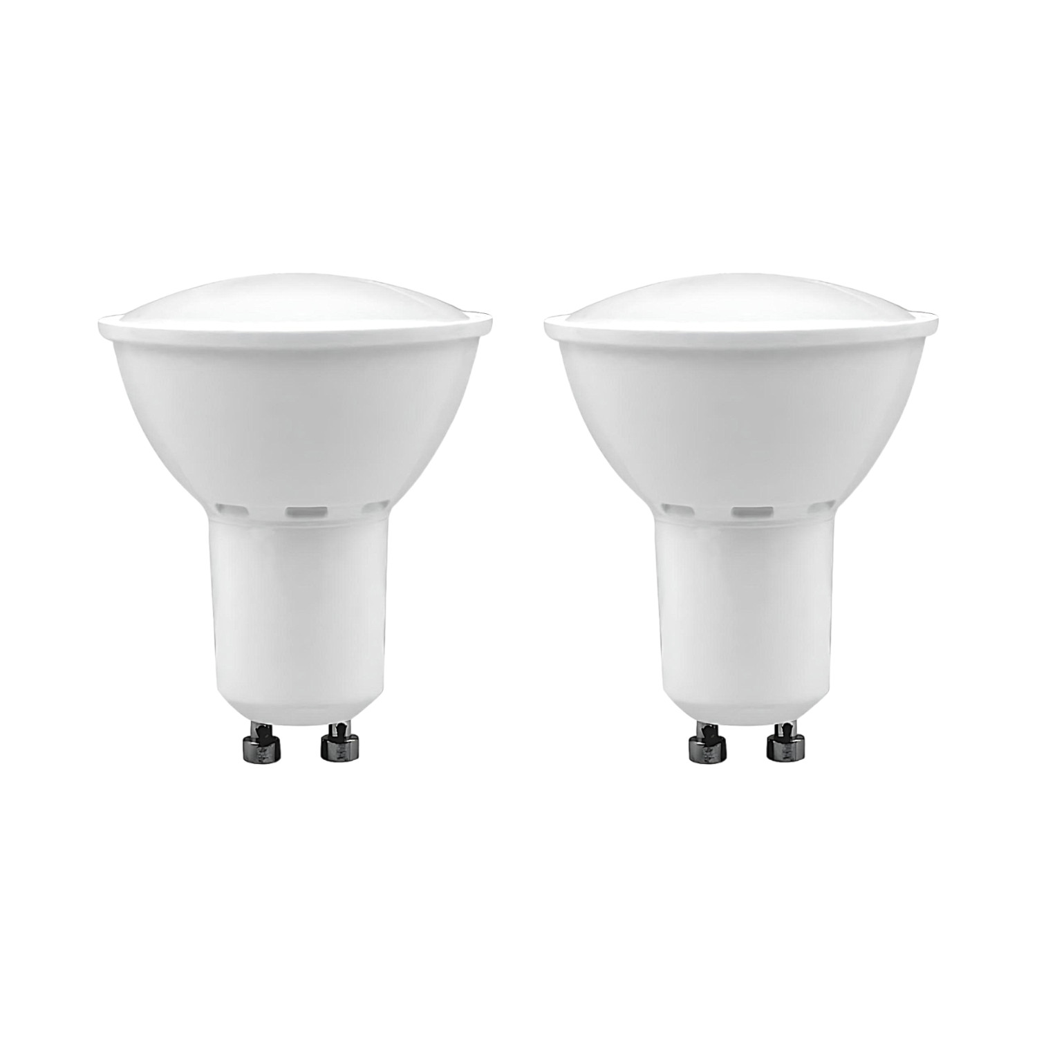 Pack 2 bombillas LED spotlight gu10 6w equi.50w 540lm 4000k