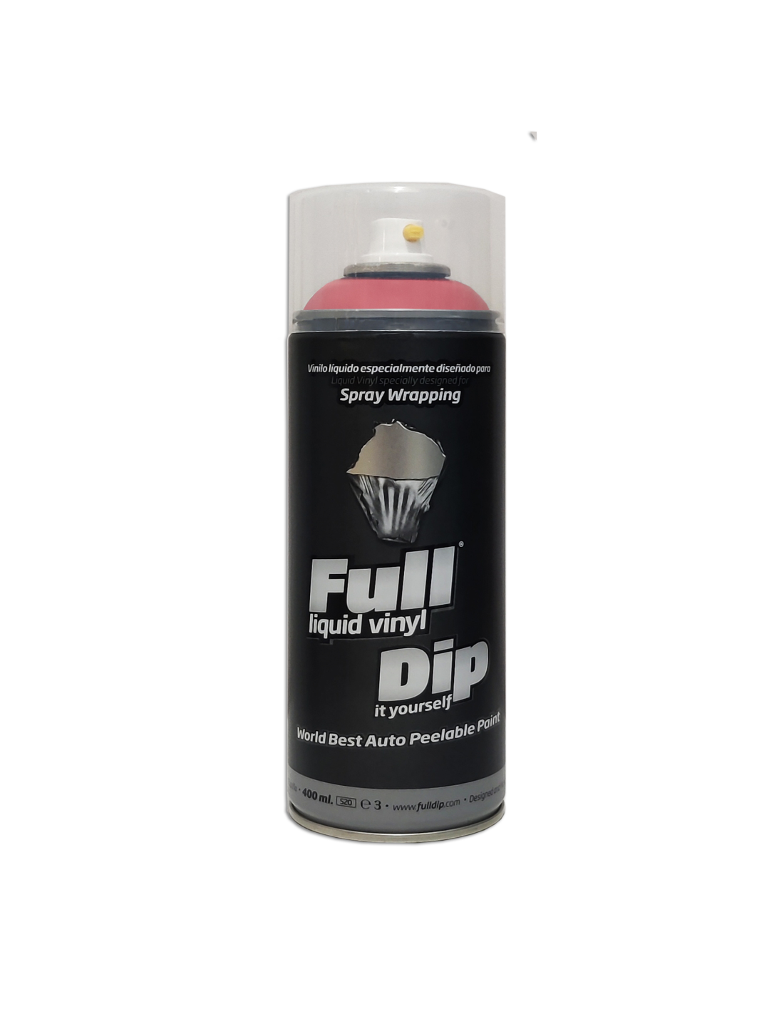 Spray vinilo liquido full dip rosa chicle 400 ml