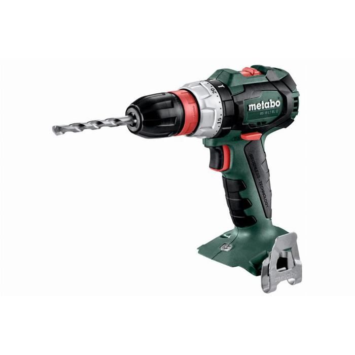 Taladro atornillador de batería - metabo - bs 18 lt bl q - 18 v - metabox 1