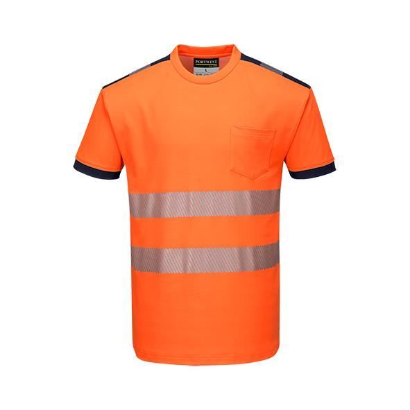 Portwest - camiseta de manga corta pw3 hv