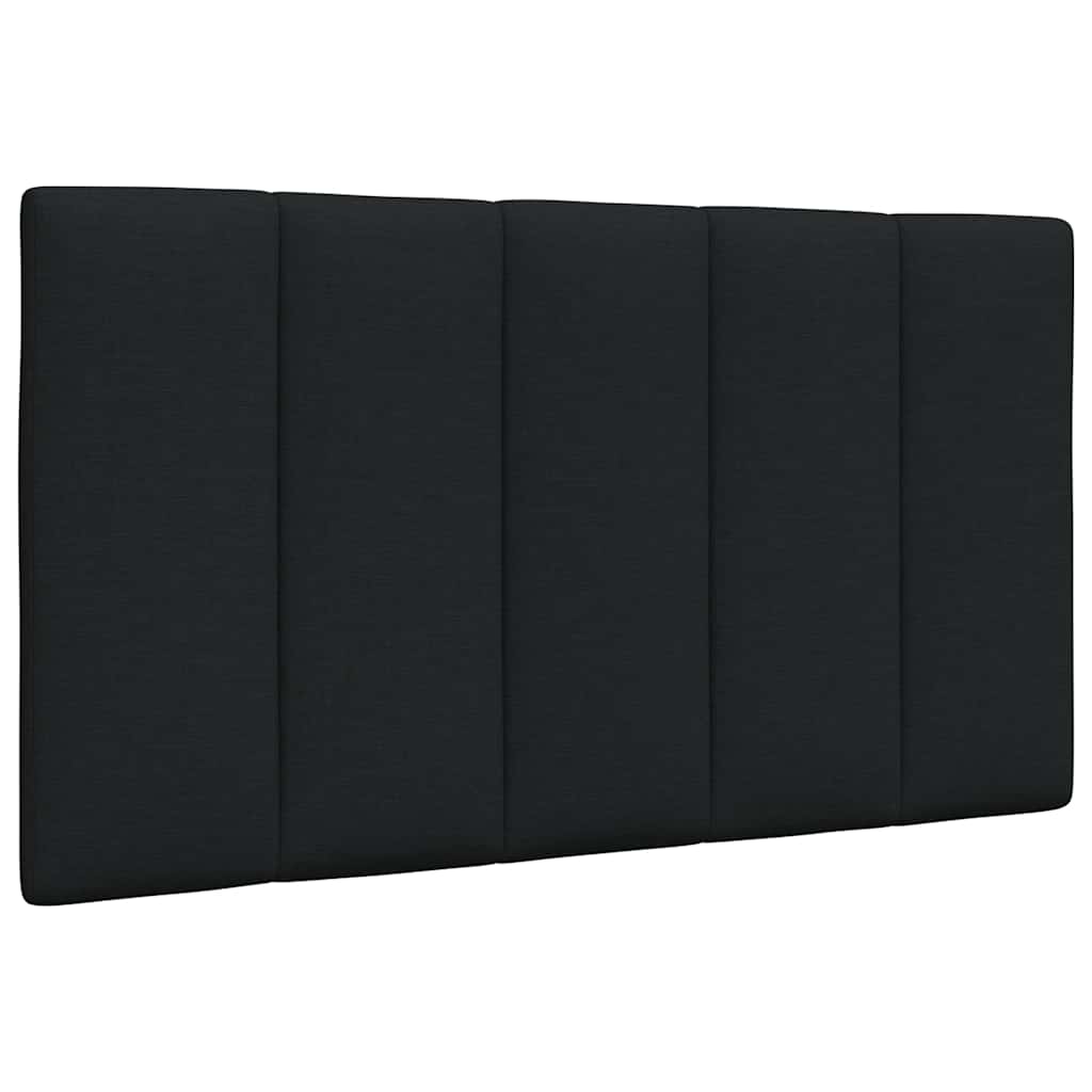 Cabecero de cama acolchado tela negro 80 cm eso5034