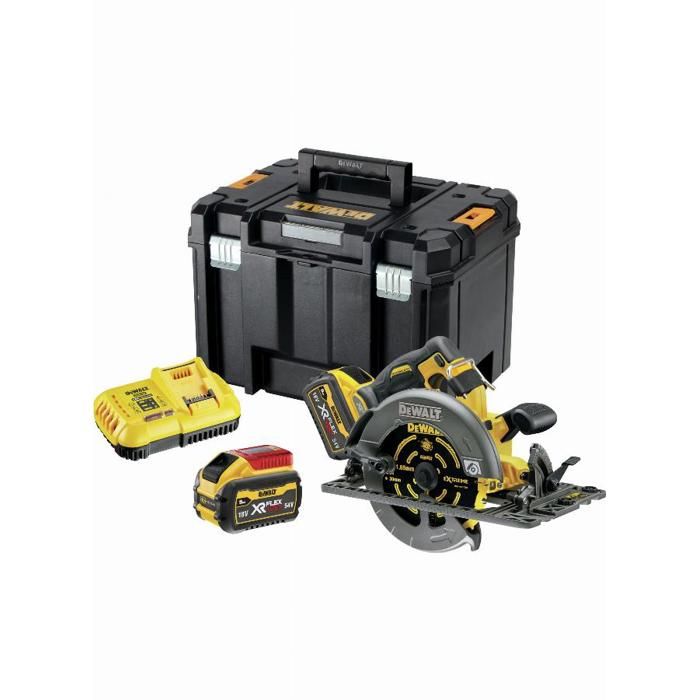 Sierra circular 2.0 xr flexvolt 54v 3ah li-ion sin escobillas compatible co