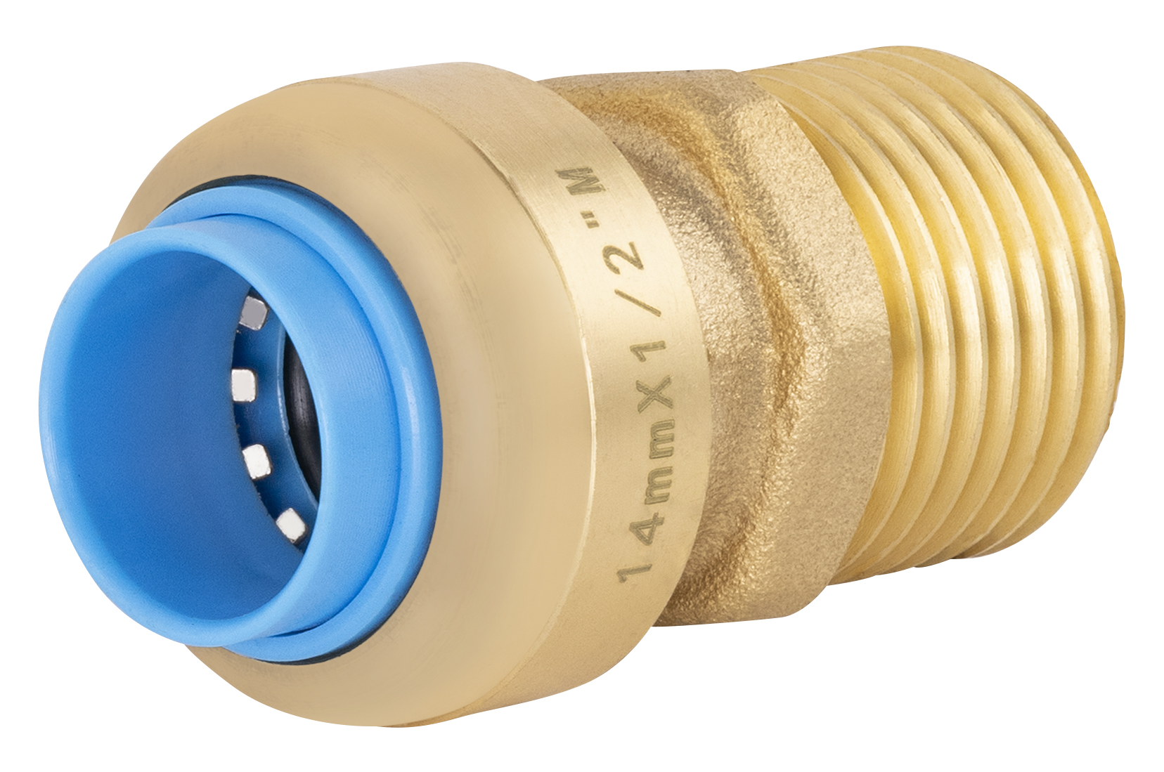 Conector automático universal ø14 macho (1/2) tout push