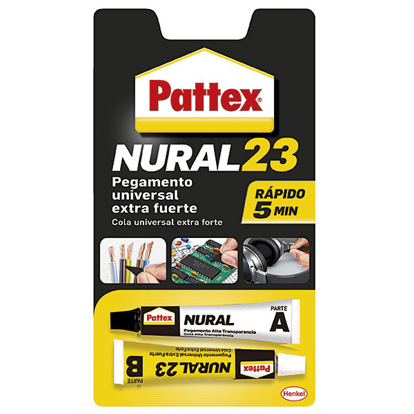 Adhesivo reparador pattex nural 23 22 ml