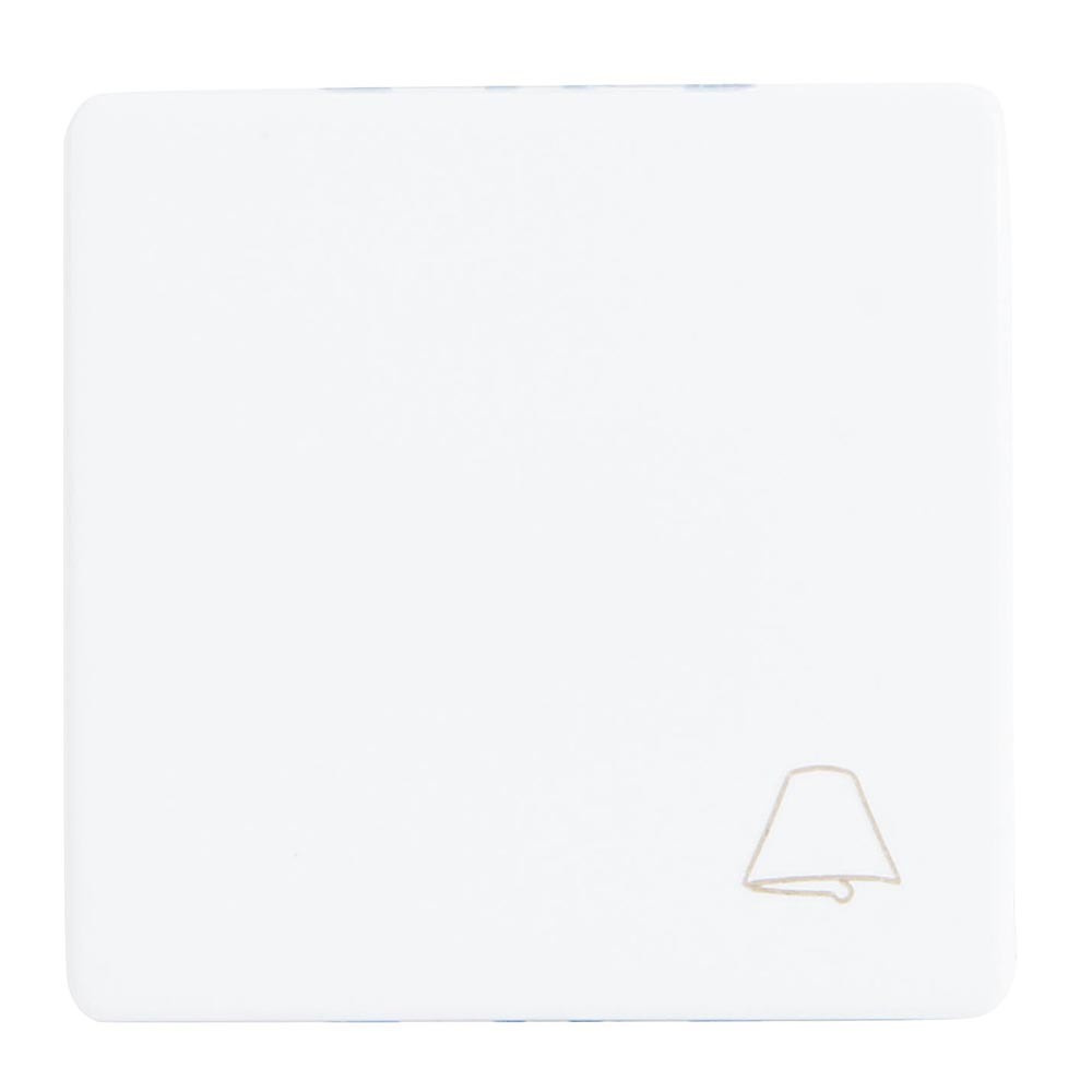 Pulsador ancho campana "simon 27 neos" blanco