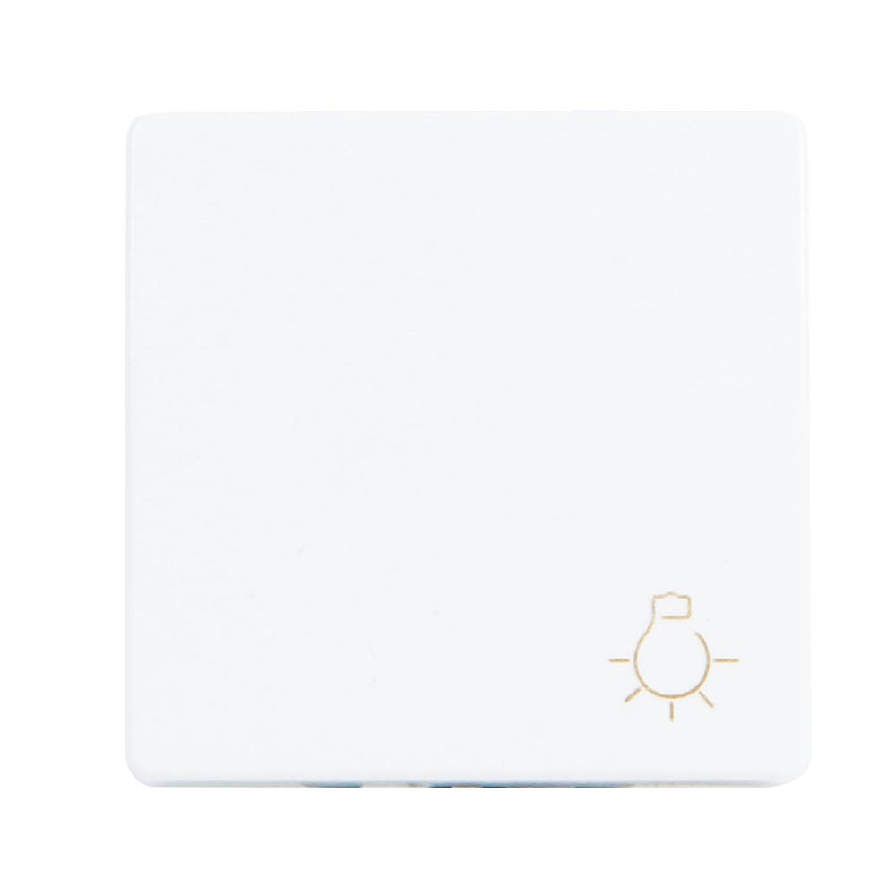 Pulsador ancho luz "simon 27 neos" blanco