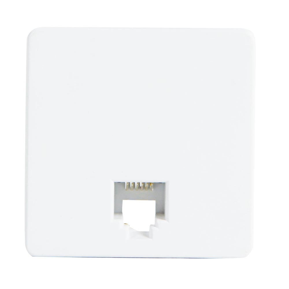 Toma de teléfono "simon 27 neos" blanco