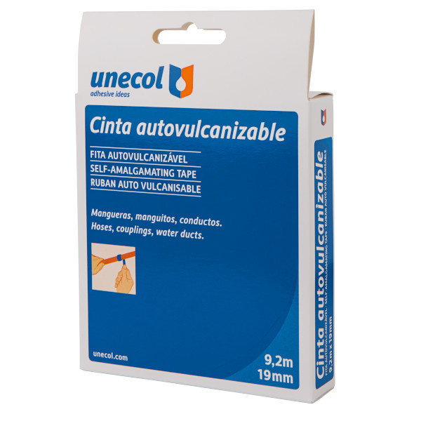 Cinta autovulcanizable 9,2 m x 19 mm unecol